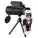 Produktbild Monokular Starscope Teleskop - 90X100 Hochauflösendes Monokular-Teleskop mit Hoher Vergrößerung, HD-Monokular mit Smartphone-Halter & Stativ, Ideal für Vogelbeobachtung, Reisen, Jagen, Camping