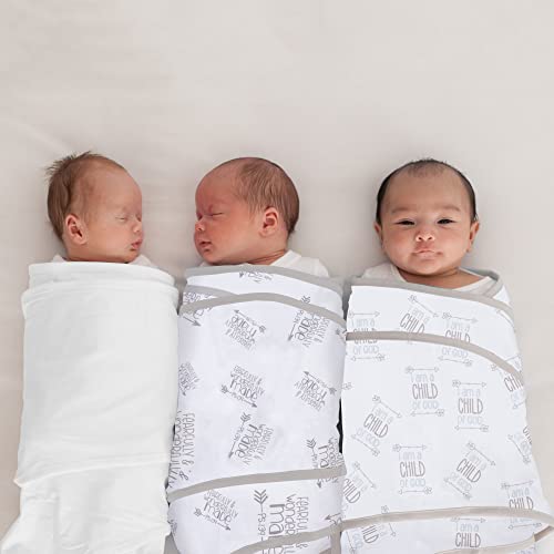 Miracle Blanket Baby Swaddle Wrap Wearable Sleep Sack, Fearfully Made, 0-3M - Image 3