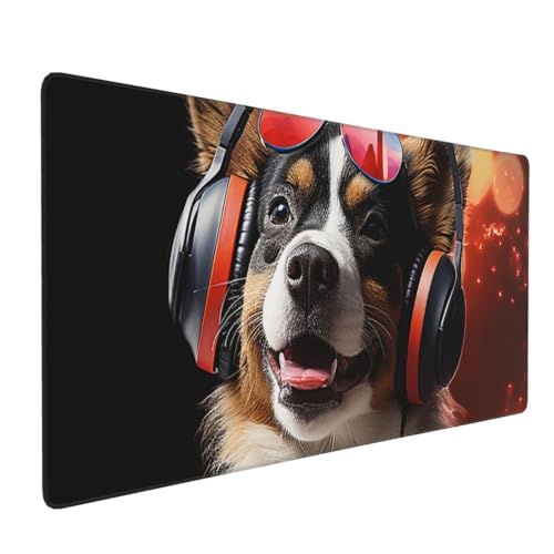 Tapis de souris de jeu grand format antidérapant pour protéger le bureau