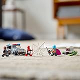 LEGO® Marvel Spider-Man kontra Mysterio i jego dron 76184 — zestaw do zbudowania z superbohaterem na urodziny dla dziecka od 4 lat (73 elementy)