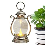 τ【Style vintage】Avec un style rétro et un design rond, la lampe LED vintage émet une lumière chaude, qui peut créer une atmosphère chaleureuse, relaxante et romantique.