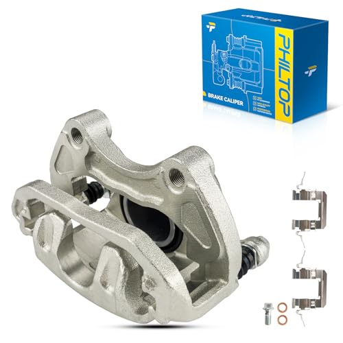 PHILTOP 19-B2690 Front Left Disc Brake Caliper Assembly Replacement For Nissan INFINITI for Altima 2002-2006, Maxima 2002-2003, I35 2002-2004, 19B2690, Front left Driver Side