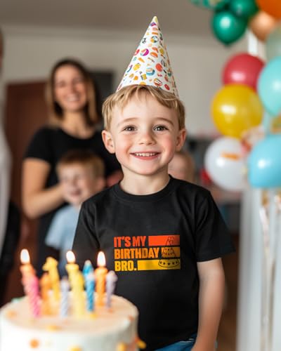 Birthday Boy Shirt Its My Birthday Shirts Toddler 2nd 3rd 4th 5th 6th 7th 8th Birthday Gift Short Sleeve Tee2