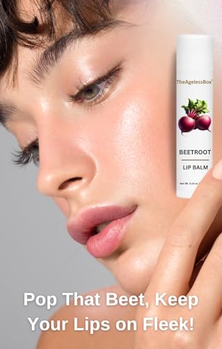 Lip Balm – Natural Moisturizing Lip Care, Organic Plant-Based Formula with Cold-Pressed Oils & Antioxidants, Vegan, Cruelty-Free (4.25 gm, Beetroot) - Image 3