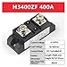 YPQFQGEP 1pcs Industrial Solid State Relay DC Control AC 40A60A80A100A120A150A200A300A400A(LS-H3400ZF)