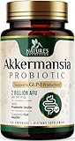 Akkermansia Probiotic - Akkermansia 2 Billion AFU Per Serving - Advanced Probiotics Akkermansia Muciniphila Supplement - Digestive Health & GLP-1 Support & Prebiotics - Bottled in USA - 120 Capsules
