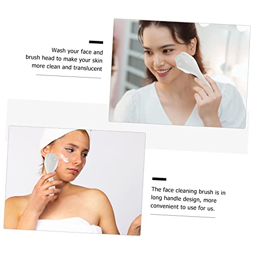 4 Pcs Escova De Rosto De Silicone Ferramenta Esfoliante Facial Silicone Facial Escova Facial Esfolia