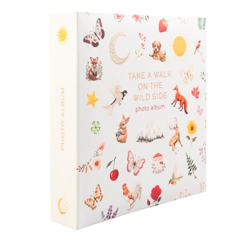 Album Photo Grupo Erik Wild Side 10 x 15 cm - 200 Pochettes et Couverture Rigide - 22.5 cm x 22.5 cm