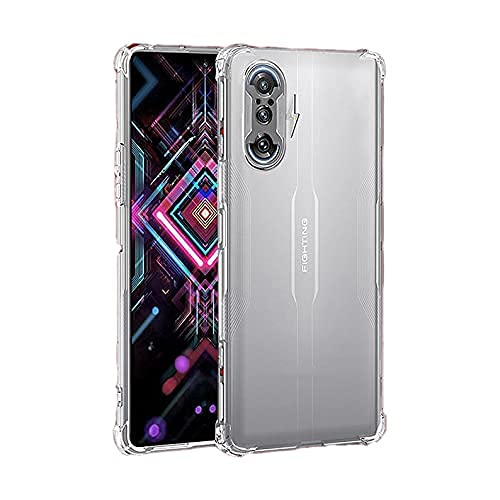 FitSmart Shockproof Crystal Clear TPU Soft Flexible Back Cover for Xiaomi Poco F3 GT 5G (6.67") - Transparent, Silicone (B09Y26XQN3) Amazon Price History, Amazon Price Tracker