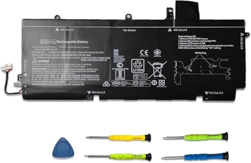 Image of BG06XL Laptop Battery Replacement for HP EliteBook Folio 1040 G3 Series Notebook 804175-181 804175-1B1 804175-1C1 805096-001 805096-005 BG06045XL HSTNN-IB6Z HSTNN-Q99C