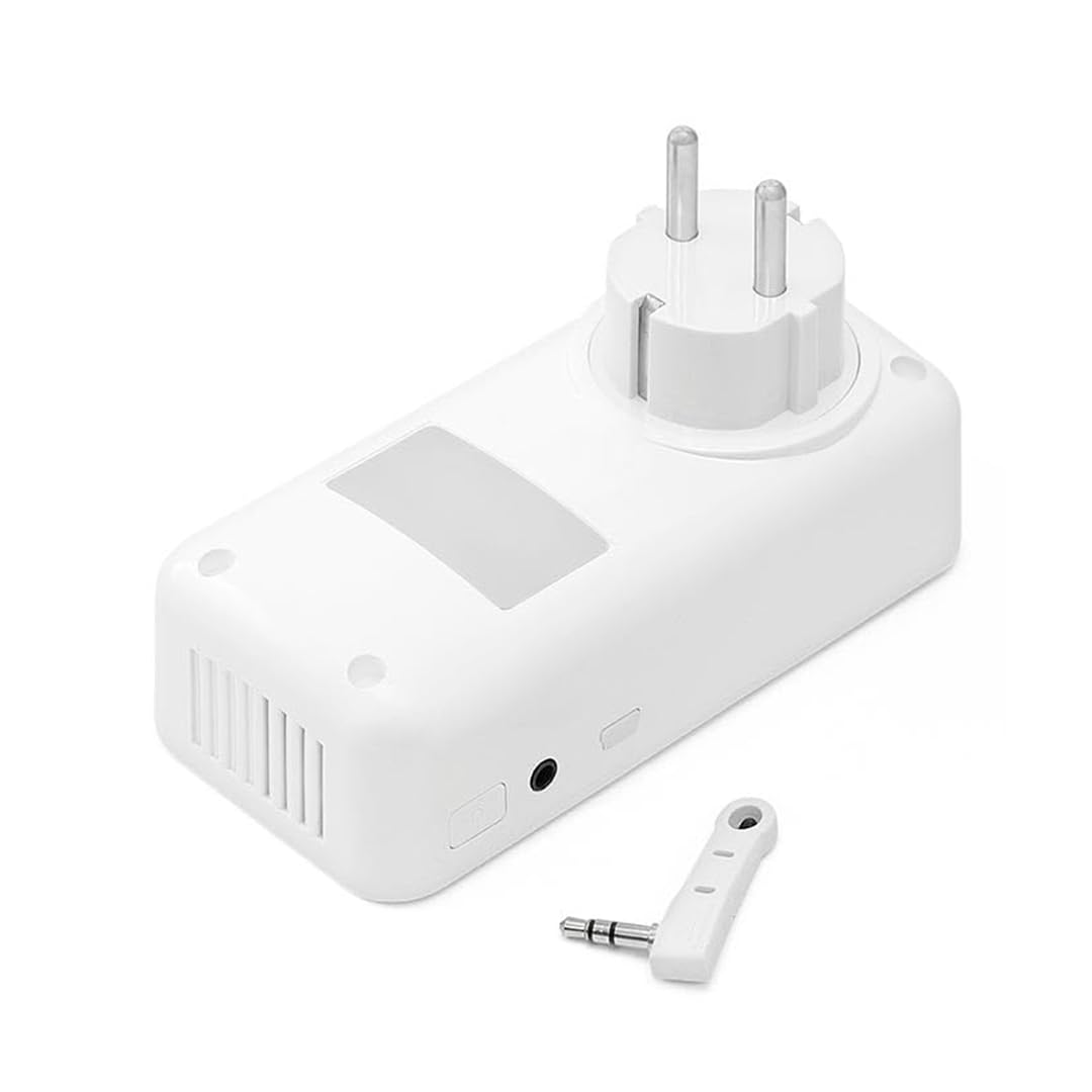 Presa Intelligente senza Internet/WiFi | Richiede Scheda SIM GSM/4G | Con Sensore di Temperatura e Controllo Remoto via SMS, Chiamata o APP | Notifica Istantanea di Interruzione