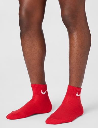 Image of Nike Unisex Adult Everyday Cushioned Training Ankle Socks (3-Pack) | Mens and Womens