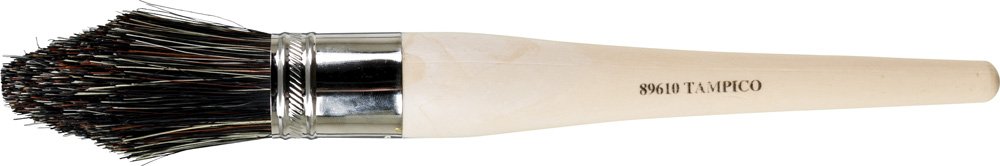 PFERD 89610 Pointed Parts Cleaning Brush, Grey Tampico Fibre, 1-1/4