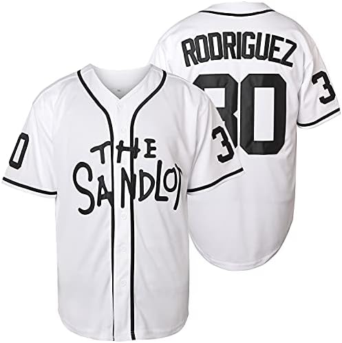 The Sandlot Benny The Jet Rodriguez Michael Squints Palledorous Alan Yeah-Yeah McClennan Bel Air 3D Print Baseball Jersey