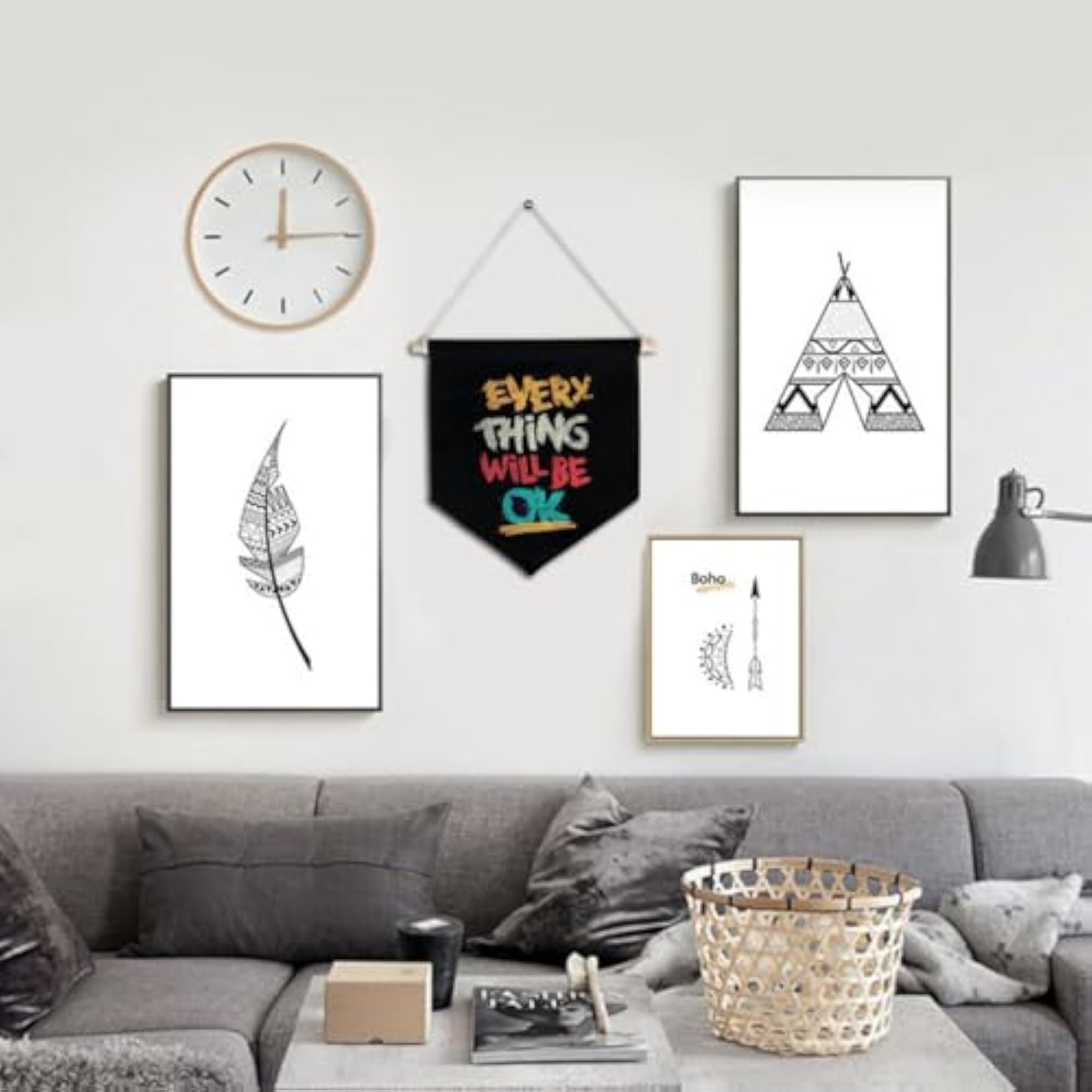 Enamel Pin Wall Display Banner Holder for Brooch Collections