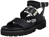  Buffalo Damen Jimena Plateausandalen, Schwarz (Black 001), 41 EU