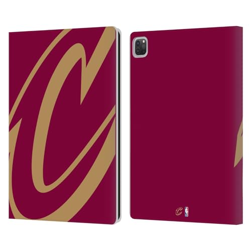 Étui cuir iPad Pro 12.9 Cleveland Cavaliers avec logo surdimensionné et support rigide