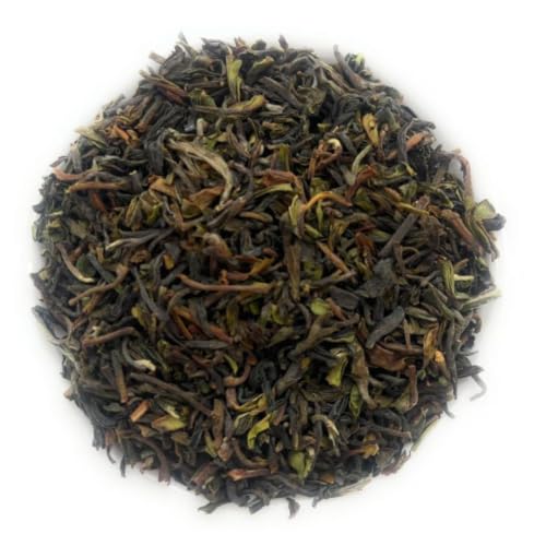 Image of Siyacha Tea Darjeeling First Flush Black Tea 2026, Badamtam Single Estate FTGFOP1 Tippy Clonal Whole Leaves, Spring Harvest Loose Leaf, Fresh Floral Aroma & Muscatel Flavor, 100g Pack
