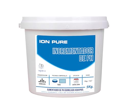Incrementador de pH granulado 5 kg – Regula el Equilibrio del Agua