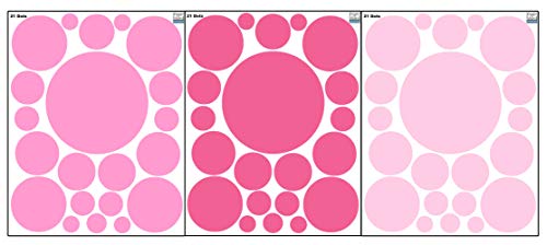 Vinilo Decorativo Pastel Lunares Rosa para Pared miniatura 5
