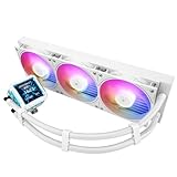 Installation simplifiée : le refroidisseur de liquide CPU est livré avec des pinces de fixation, prises AMD compatibles : AM4/AM5, Intel lga1851/1700/1150/1151/1155/1156/1200/2011/2066 (l'installation de la plate-forme AMD nécessite l'installation à partir de la carte mère d'origine)