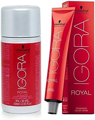 Kit Ox 9% 30V E Coloração 8-77 Schwarzkopf Igora Royal