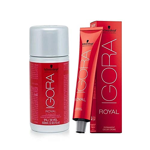 Kit Ox 9% 30V E Coloração 8-77 Schwarzkopf Igora Royal