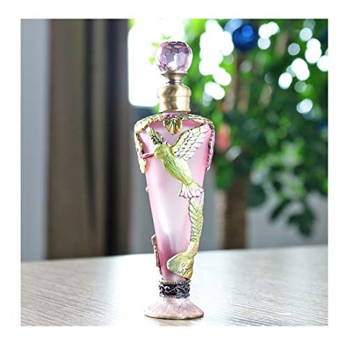 YUFENG - Botellas de Perfume rellenables con diseño de pájaros realistas