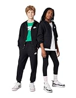 Nike Unisex Kinder Nsw Club Fleecejacke, Black/White, 147-158 EU