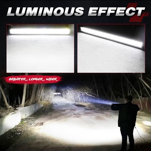 Image of OFFROADTOWN 30 Inch 480W LED Light Bar Quad Row Off Road Driving Light