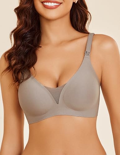 Image of Avidlove Nursing Bras for Breastfeeding Seamless Ultra Comfort Pregnancy Maternity Wireless Bralette