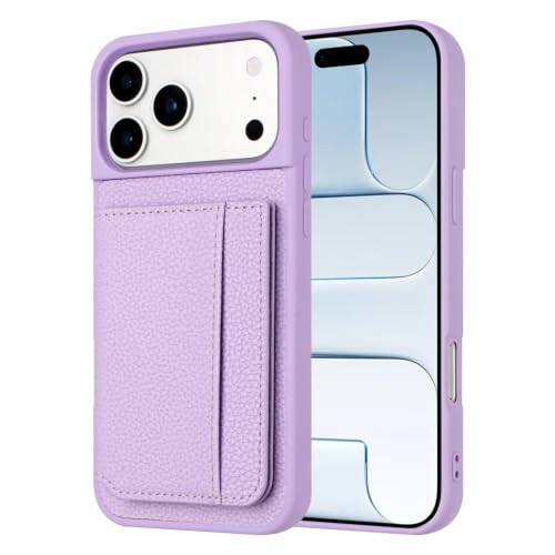 Étui iPhone 14 Plus cuir violet idéal pour vos sorties de loisirs