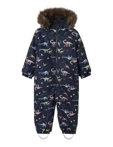 NAME IT Jungen Nmmsnow10 Suit AOP Fo Noos, Dark Sapphire, 122 EU