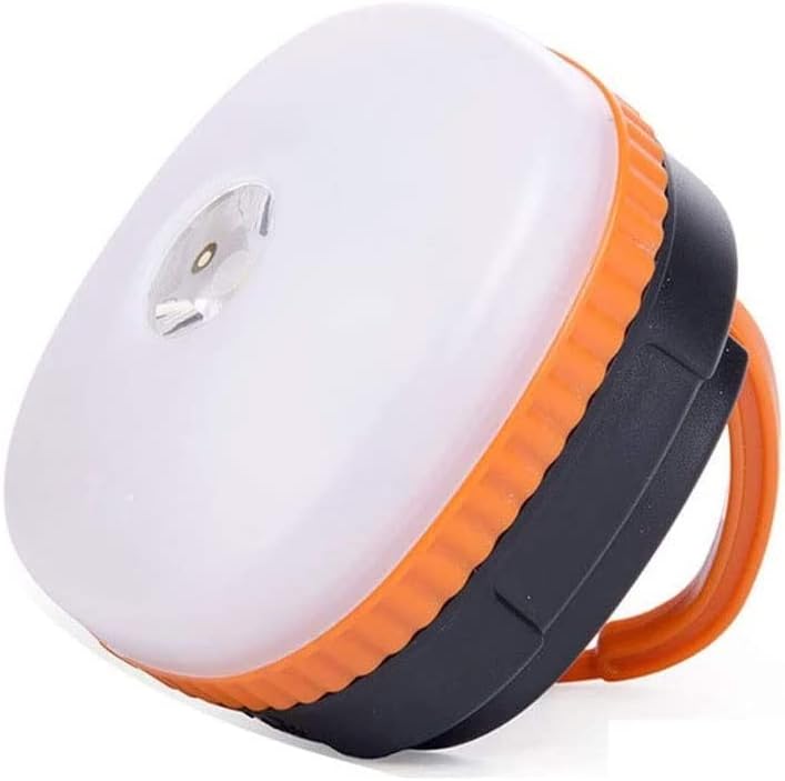 LED Camping Light Portable LED Tent Lantern for Backpacking Camping Hiking Fishing Emergency Light Lamp for Outdoor and Indoor Orange (Color : Blue) (Orange )