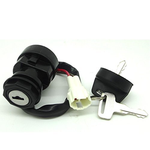 ConPus Ignition Key Switch for Yamaha Raptor 660 YFM660 2001 2002 2003 2004 2005 ATV Wolverine 350 YFM350 2002 03 04 05 06 07 08 2009 ATV Raptor 700 YFM700 2006 2007 2008 ATV Raptor 250 YFM250