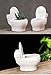 MONMOB Ceramic White Toilet Plant Pot/Bonsai Pot/Flower Pot/Succulent Planter 4.6