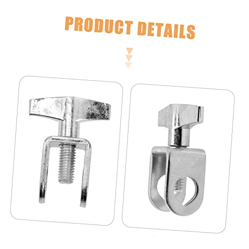 Totority Cowbell Clamp Soporte Ajustable para Hardware de Batería con Mandíbulas Paralelas para Posicionamiento Fácil, Accesorio para Bombo e Instrumentos de Percusión miniatura 4