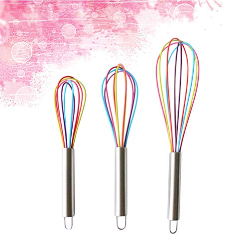 UPKOCH Set di Fruste a Filo in Acciaio Inox