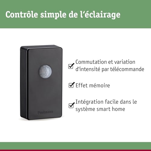 Télécommande Zigbee Paulmann 18012 capteur extérieur