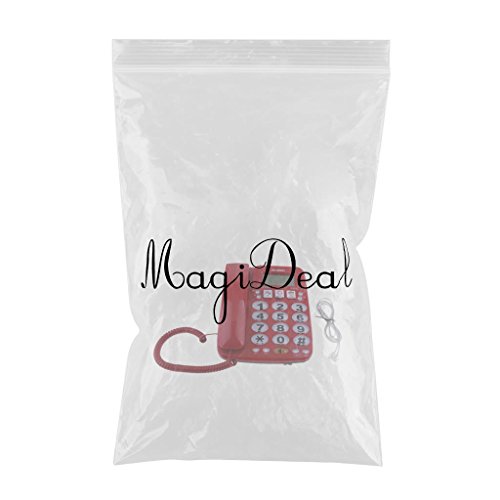 MYADDICTION-Fixed-Telephone-Home-Hotel-Fast-Dial-Amplified-Photo-Phone-KX-2035CID-Red-Home-Telephones-Accessories-Corded-Telephones-consumerelectronics