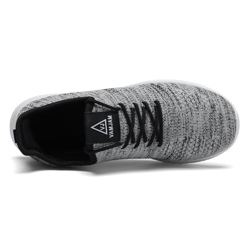 Image of VAMJAM Men's Running Shoes Ultra Lightweight Breathable Walking Shoes Non Slip Athletic Fashion Sneakers Mesh Workout Casual Sports Shoes