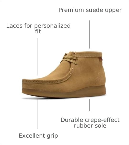Image of Clarks mens Wallaston Boot