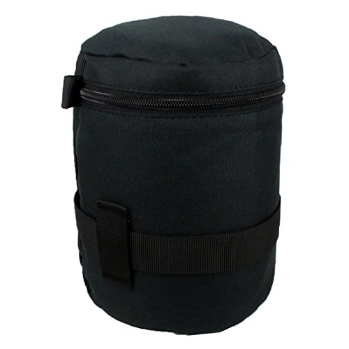 Andux Padded Nylon Waterproof Dustproof Camera Lens Holster Pouch Bag Cover With Belt Loop Black Xj/Tb01 A4 160Mm #TOP26