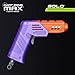 DART ZONE Max Solo Pro Foam Dart Blaster Pistol – 120 FPS Single-Shot Foam Dart Blaster for Adults – Mini Foam Blaster for Ages 14+ with 1 Dart Capacity, Quick Fold Action & 10 Darts – 120 ft Range