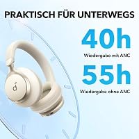 soundcore by Anker Space One Bluetooth Active Noise Cancelling Headphones – Ansicht 5