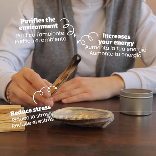 NIRDOSH - Palo Santo Sticks Bulk PALITO from Ecuador - 7 Natural Incense Smudge Sticks 3.94 in - Natural Palo Santo Wood for Yoga and Meditation - Original Bursera Graveolens - Image 4