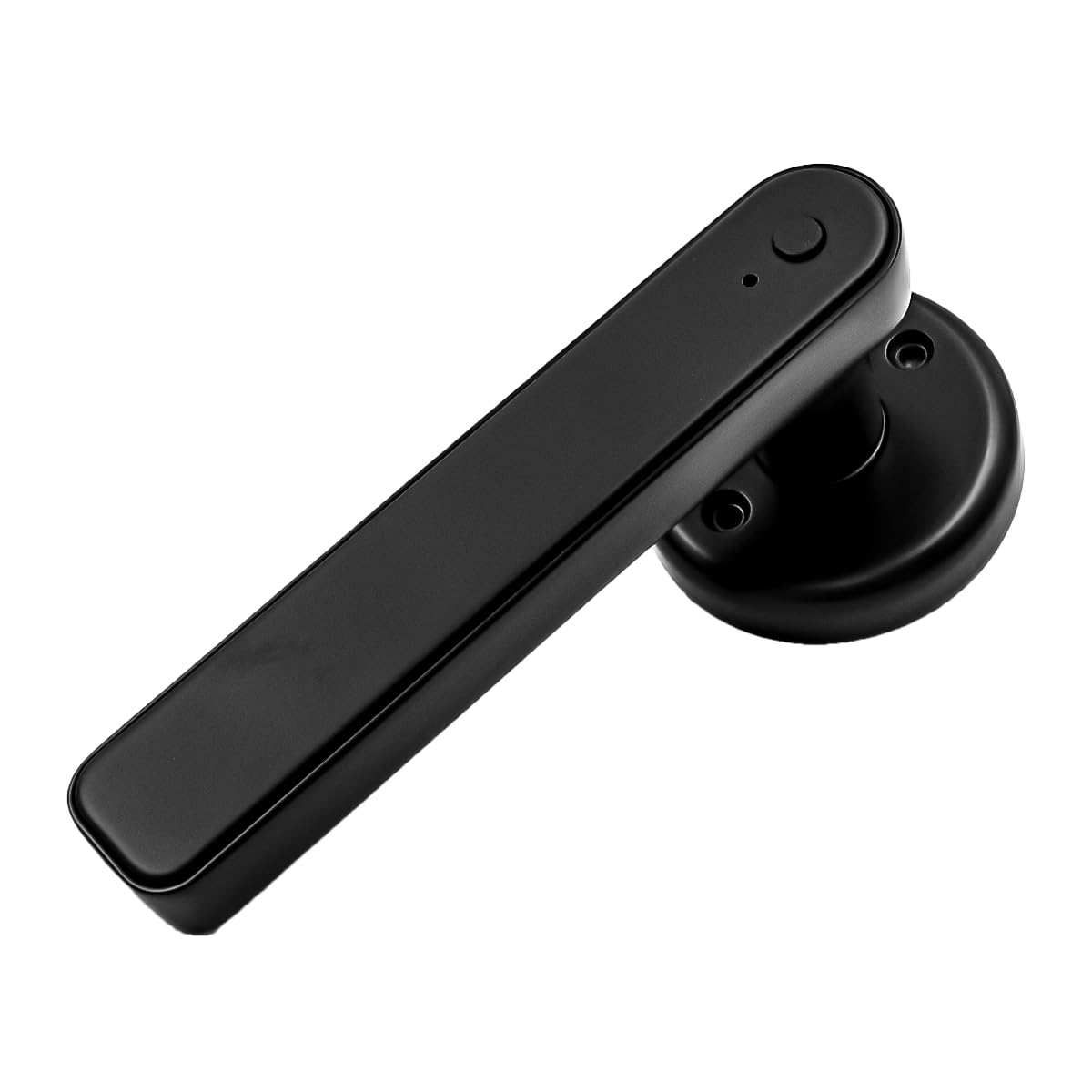 Serrure Intelligente, poignée de Porte de Verrouillage 5 en 1, Mot de Passe du Clavier électronique, Identification Bluetooth, clé d'empreinte Digitale numérique étanche (Noir)