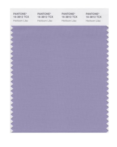 PANTONE Smart 16-3812X Color Swatch Card Heirloom Lilac
