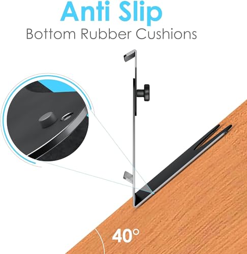 POS VALLEY Kassenschublade - Automatic Elektrisch (RJ11-12) / Manuell Öffnen - 4 Geldscheinfächern / 5 Münzfächern, 33x37cm, mit Universal-Tablethalter 8-13 Zoll