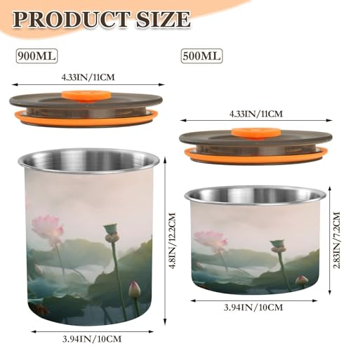 Envase para café de acero inoxidable 500ml ATTX miniatura 2